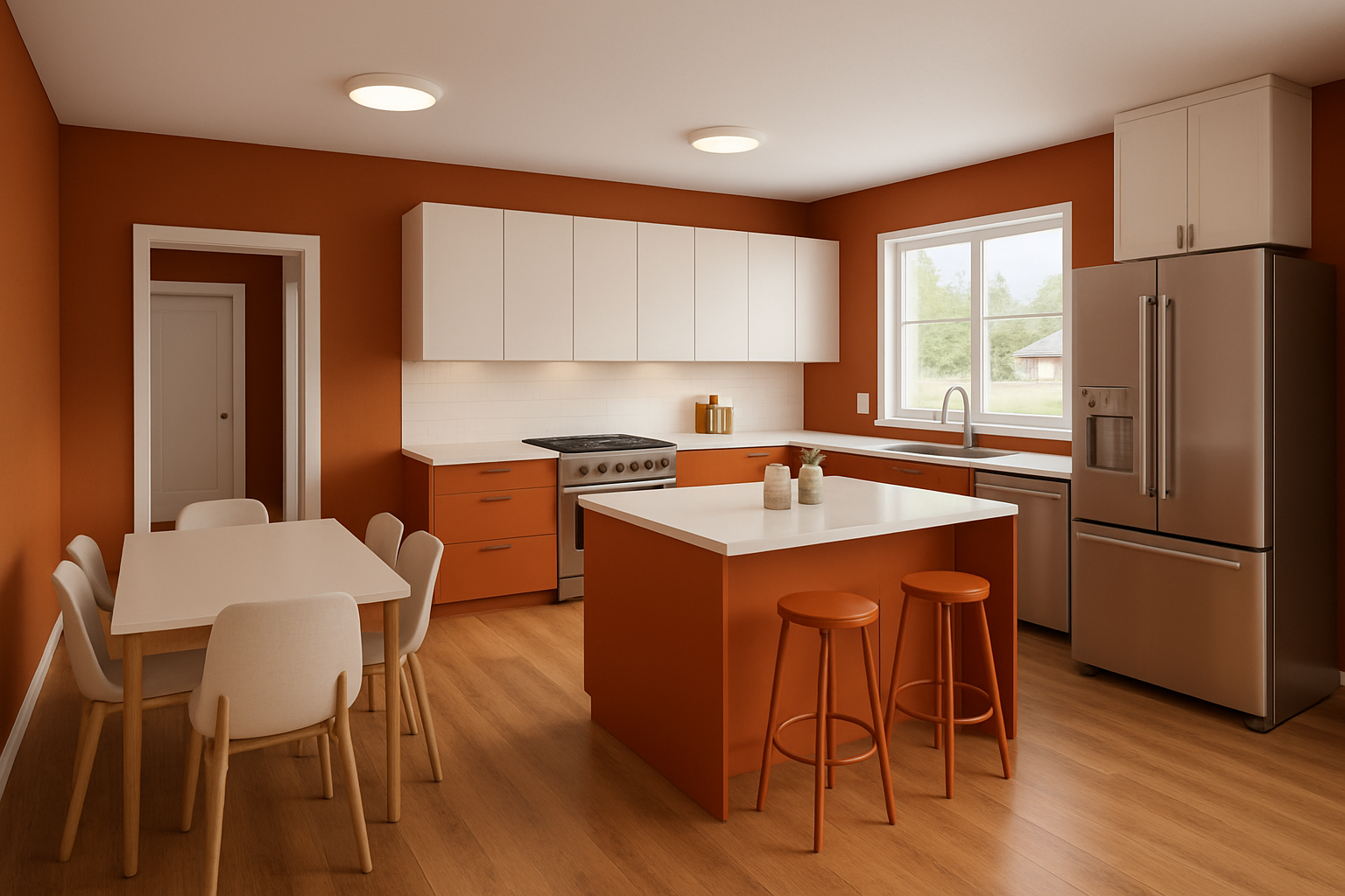 AI generated living room concept preview