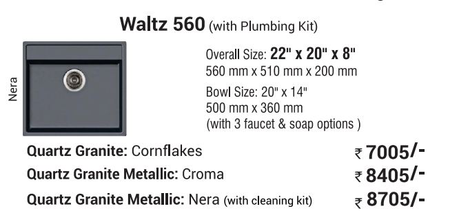 Kitchen Sink - Waltz 560