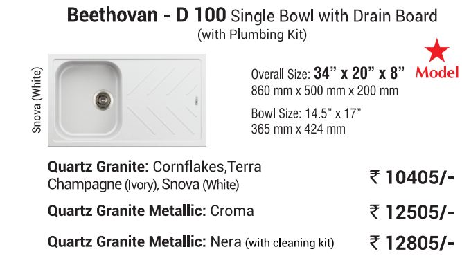 Kitchen Sink - Beethovan D100