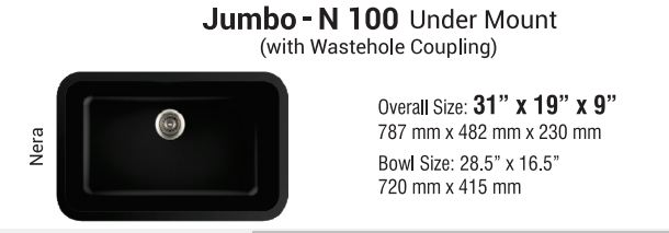 Kitchen Sink - Jumbo 100