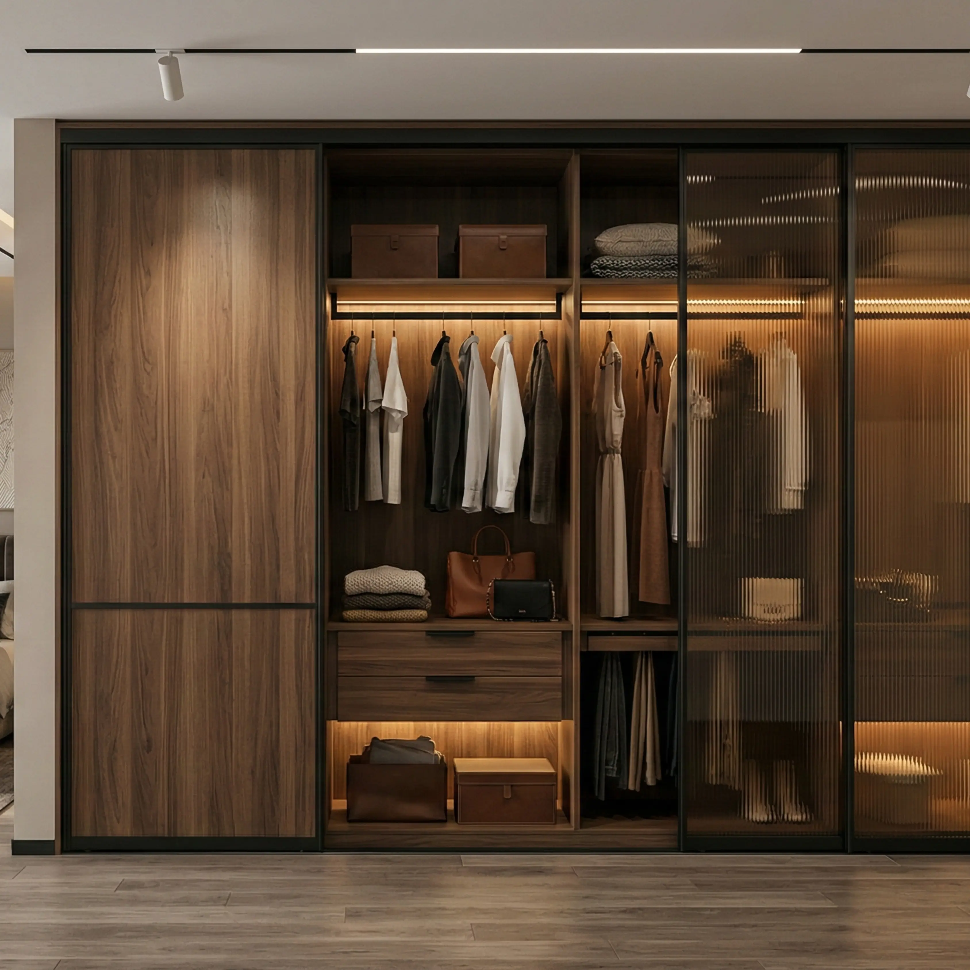 Designer wardrobe interior Chennai