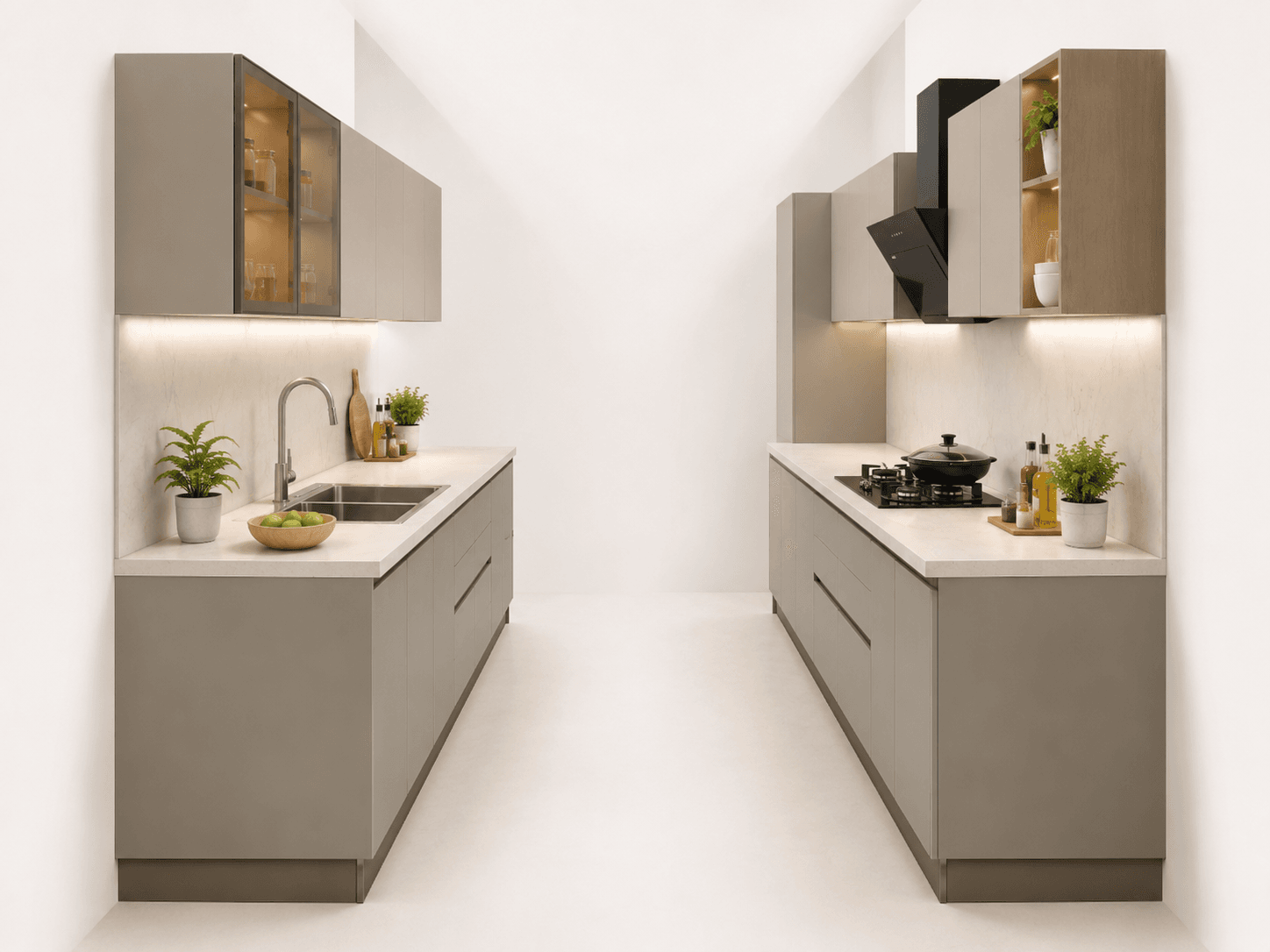 Parallel or Gallery Kitchen Layout