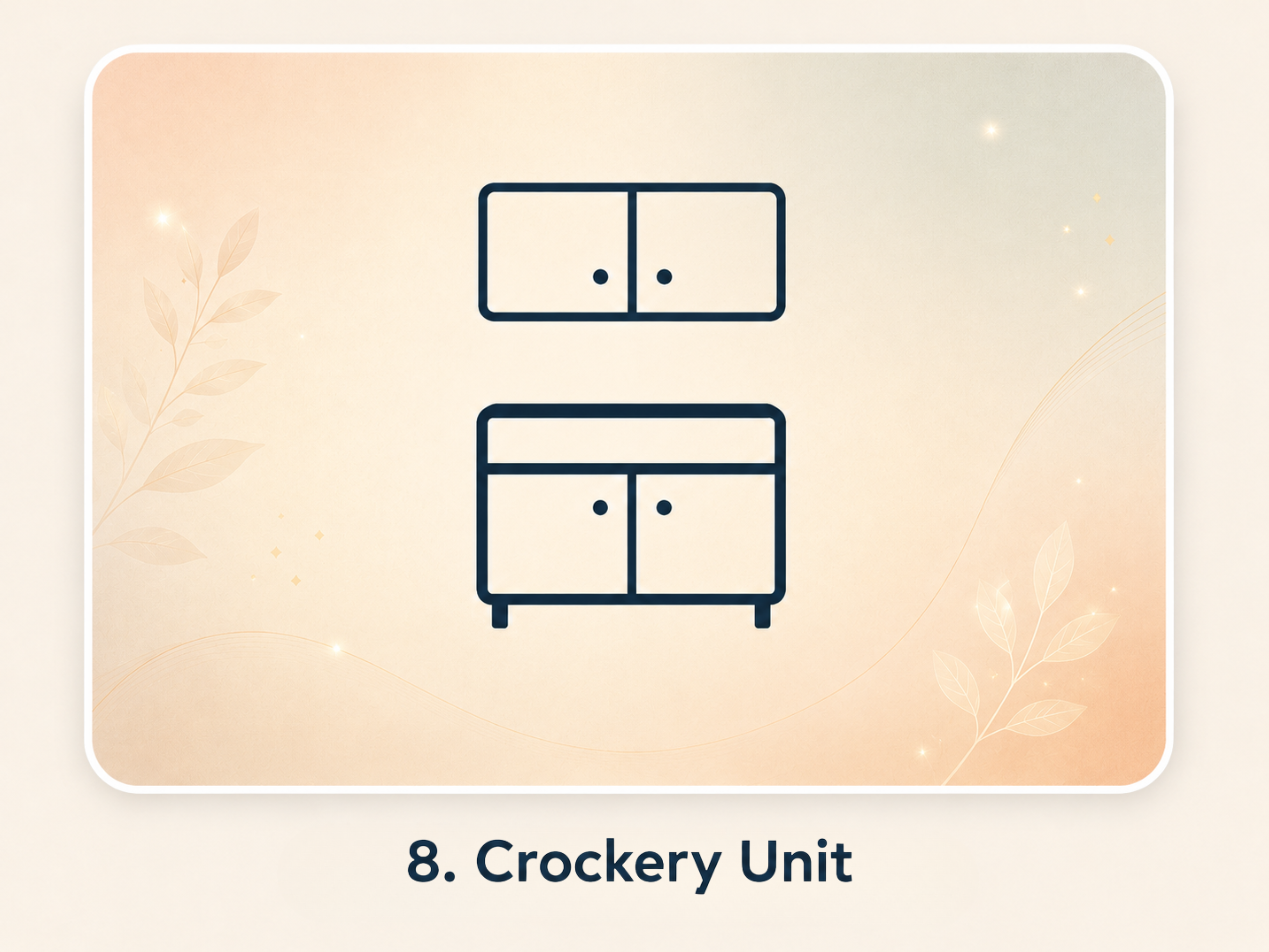 Crockery Unit - iD Interiors