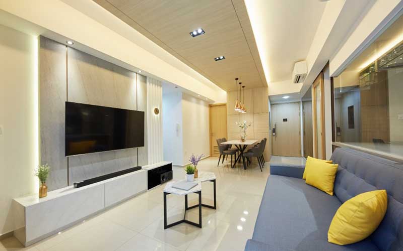 Image showing the latest project completed by our id interiors